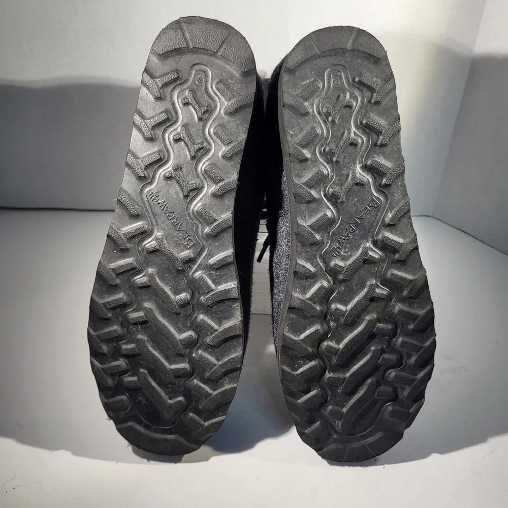 Bearpaw Krista Women's High-top Ankle Boots 9 Lined Charcoal Gray Wool [620]‎